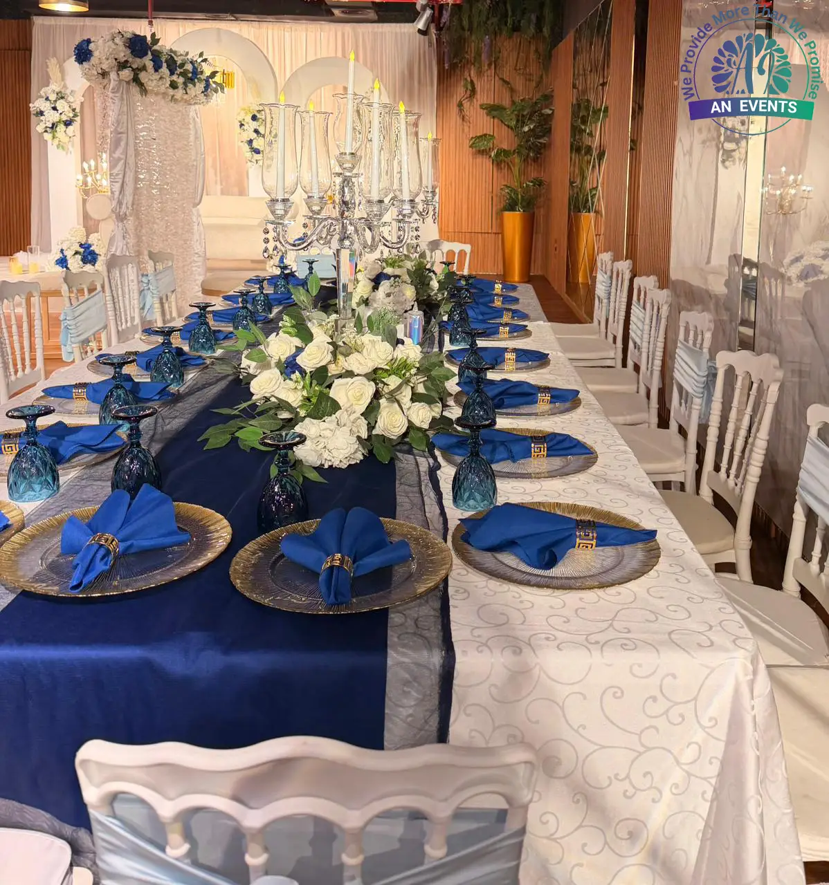 Wedding table styling